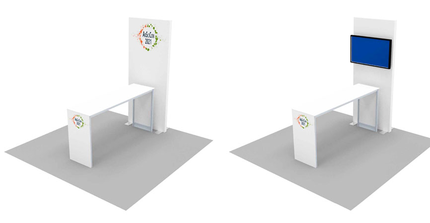 Booth sizes