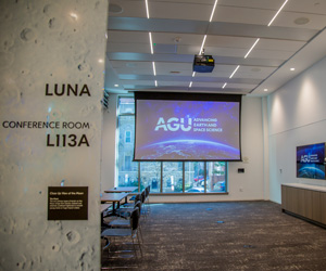 Luna conference room in AGU HQ. 