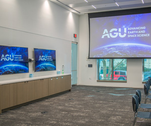 Volcano conference room in AGU HQ. 