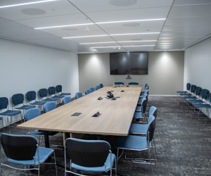 Third rock conference room.