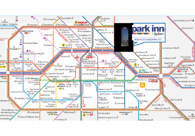 Berlin-Brandenburg transit map.