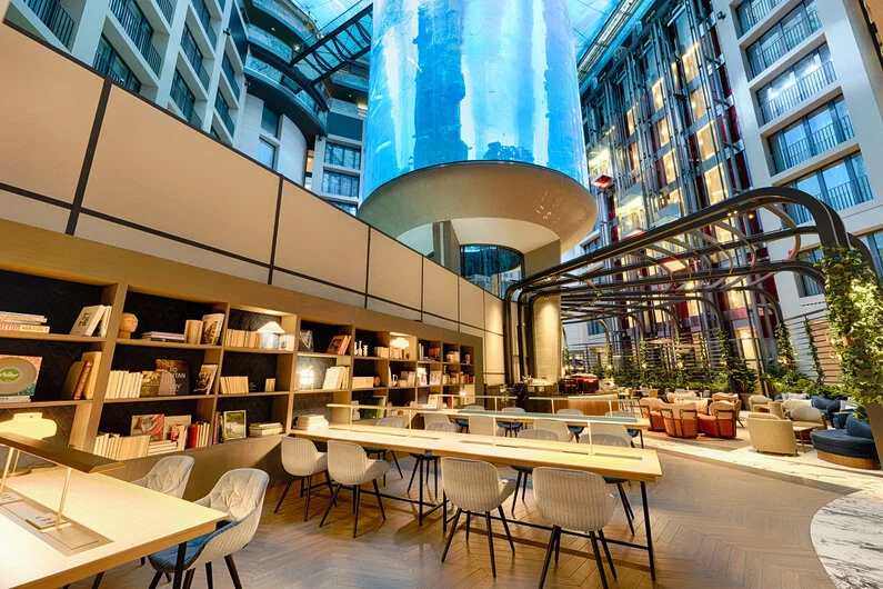 Atrium bar, Radisson Collection Berlin Karl-Liebknecht-Strasse 3.