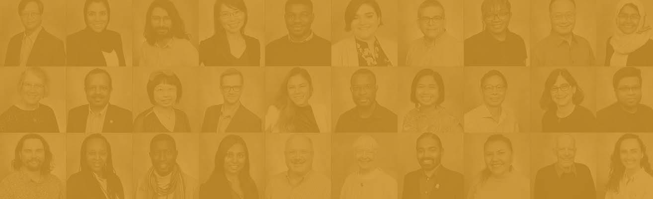 Diverse people roster