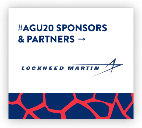#AGU20 Sponsors & Partners