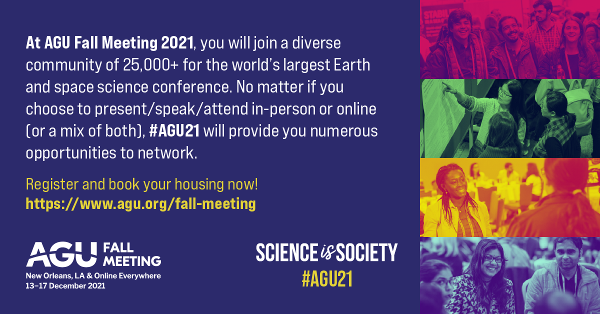 Schedule and Program AGU Fall Meeting 2021