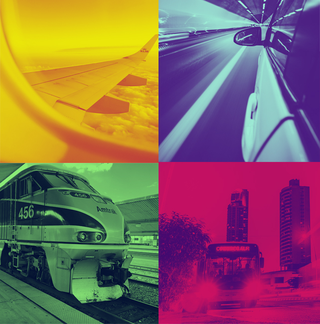 #AGU21 Travel by Plane, Train, Car or Bus