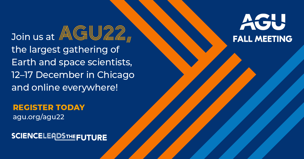 Schedule & Events AGU Fall Meeting 2022