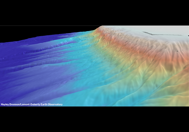 Global Multi-Resolution Topography (GMRT) Synthesis of deep sea canyons off the Northeast Atlantic coast of North America