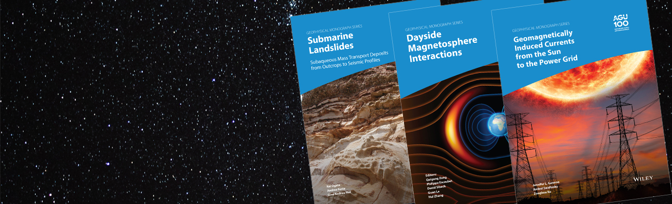 Three AGU Book Covers