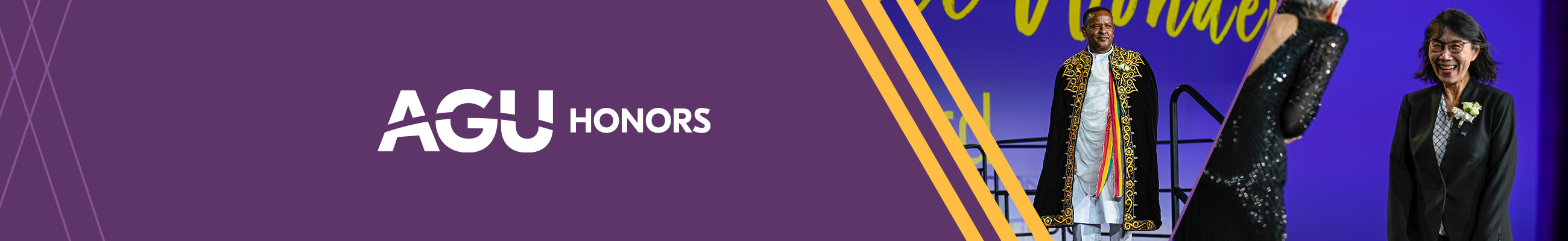 AGU22 award showcase header