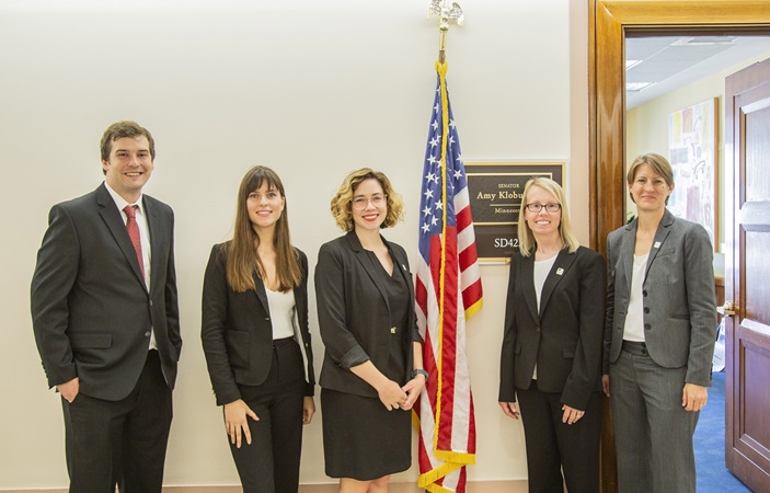 Congressional Visits Day participants in Dirksen Senate Office Building, Washington DC