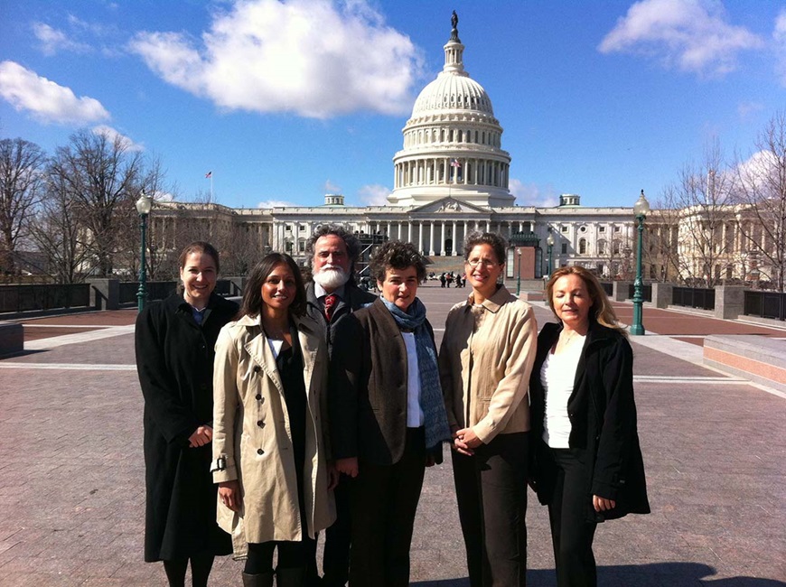 CVD participants in front of the capitol building CVD participants in front of the capitol building