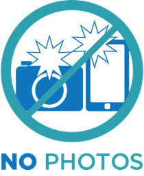 No photography notice