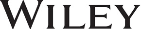 Logo for John Wiley & Sons, black text with the word "Wiley"