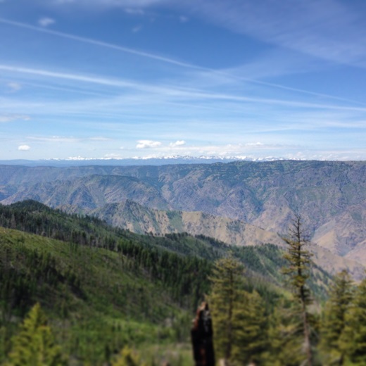 Photo of canyons in Idaho