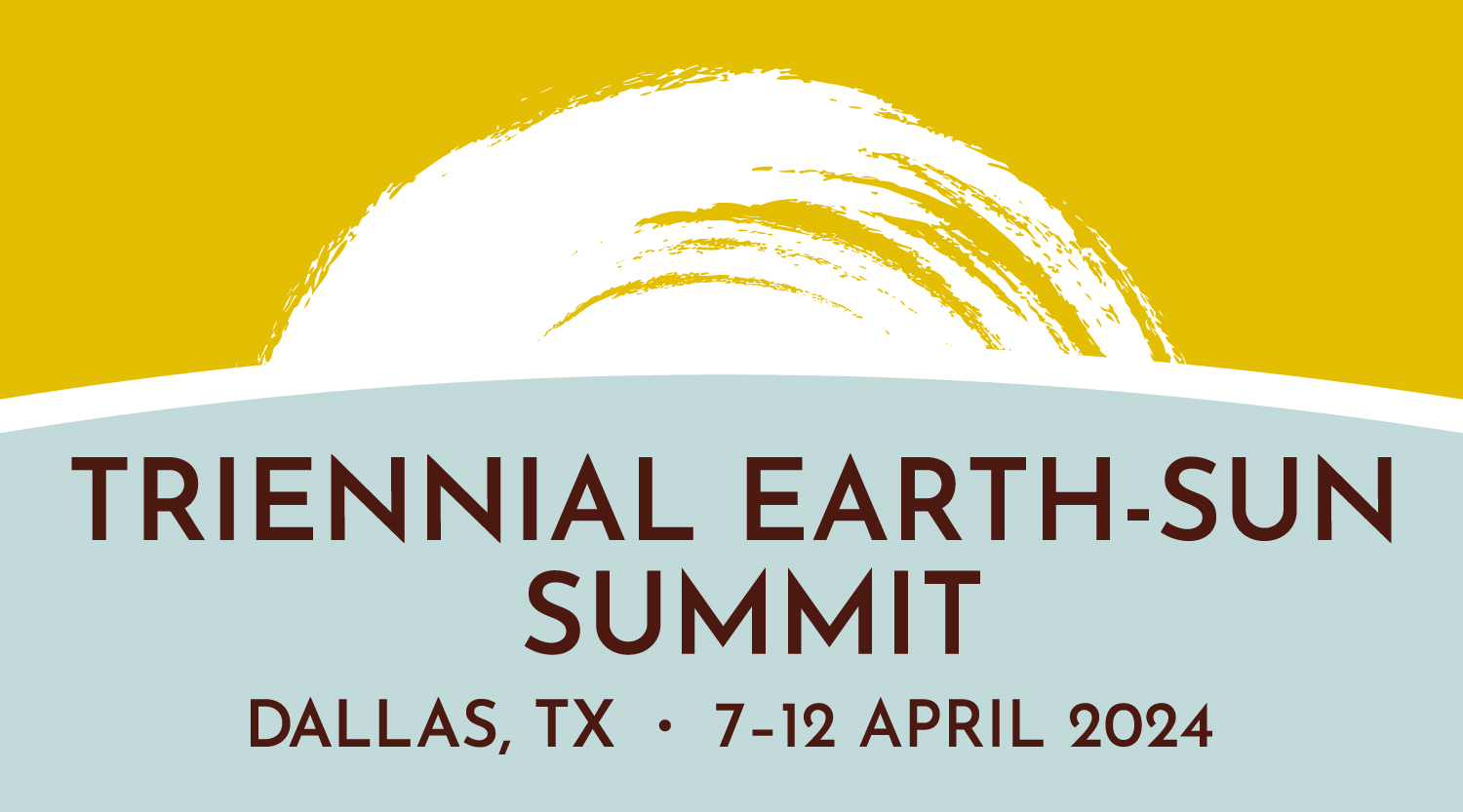 Triennial Earth-Sun Summit logo 2024