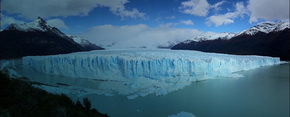 Aerial view of Perito Moreno Glacier, Argentina