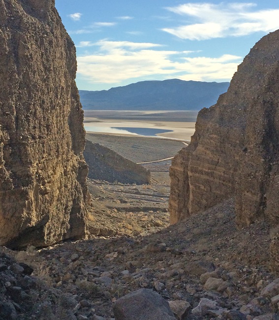 January in Panamint Range, California