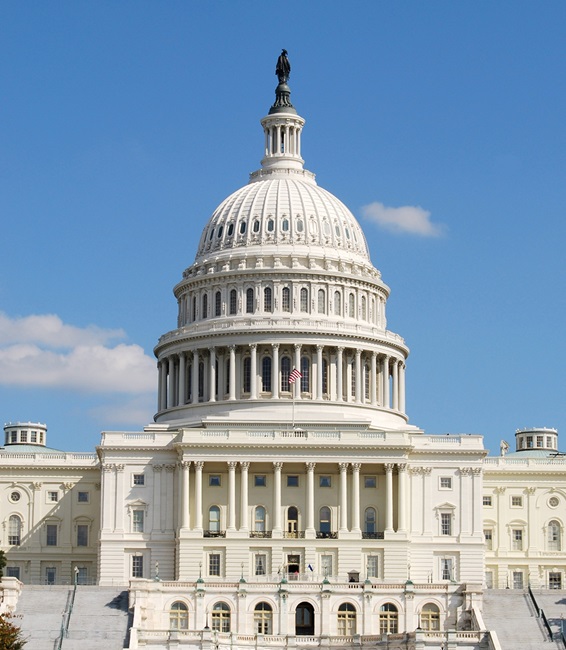 US Capitol Building in Washington, DC, USA