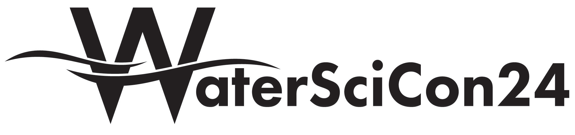 WaterSciCon logo in black