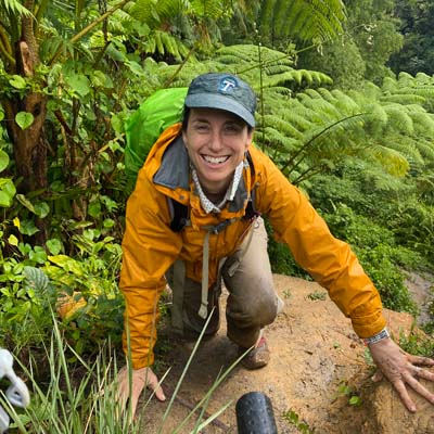 Nicole Gasparini, field photo