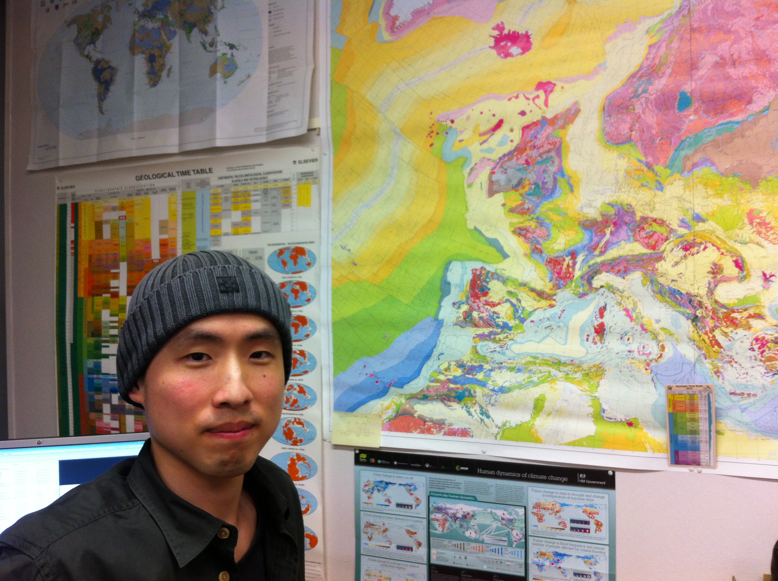 Yoshihide Wada Macelwane Medal Field Photo 2